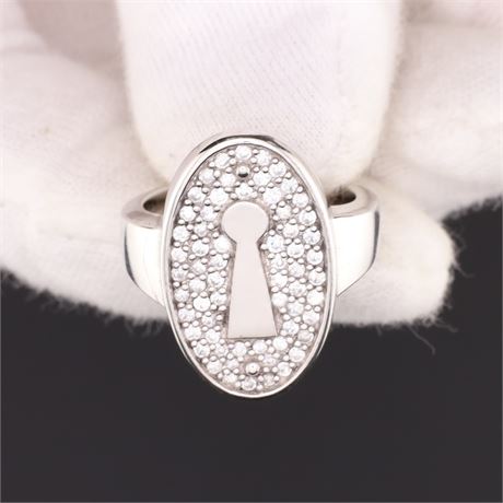 Ring, Silber 925, Weite 56 - ID: 963-JWG