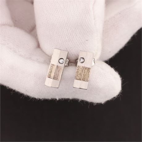 Ohrstecker Mabro, Edelstahl - ID: 5371-JWG