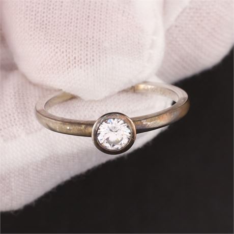 Ring Zirkonia, Silber 925, Weite 56 - ID: 5298-JWG