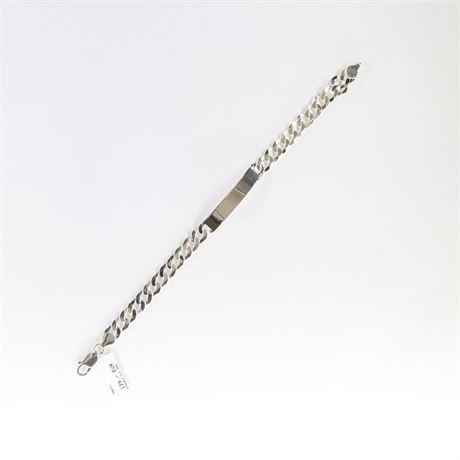 Schildarmband 8mm, Silber 925 - ID: 293-JWG