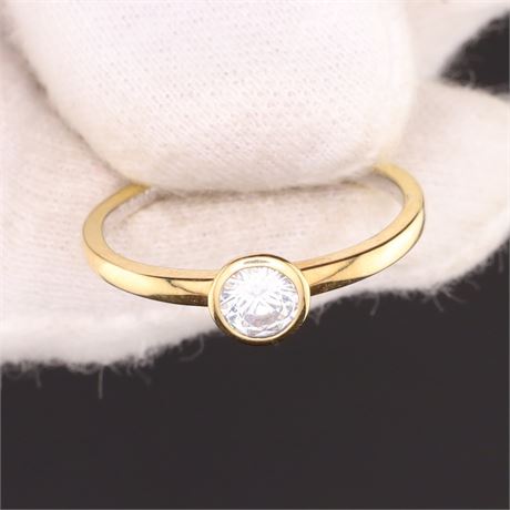 Ring Zirkonia, Silber 925, Weite 56 - ID: 1235-JWG