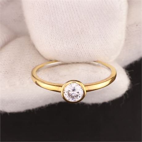 Ring Zirkonia, Silber 925, Weite 54 - ID: 4663-JWG