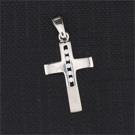 Kreuz 17 MM, Silber 925 - ID: 3282-JWG