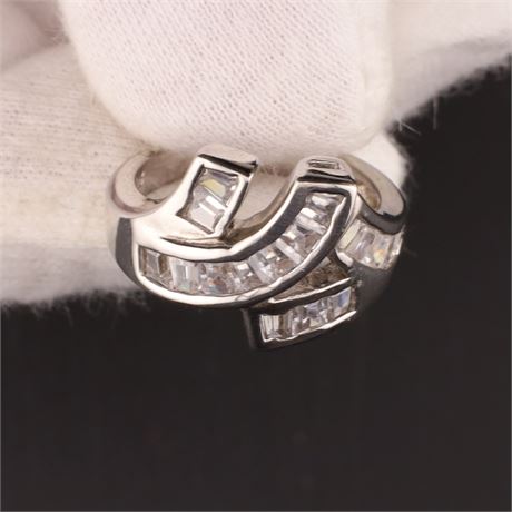 Ring Zirkonia, Silber 925, Weite 52 - ID: 486-JWG