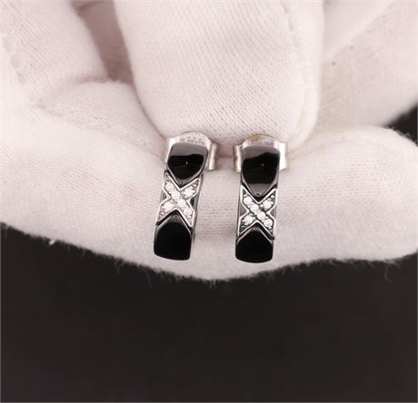 Ohrstecker Ceramic, Silber 925 - ID: 5370-JWG