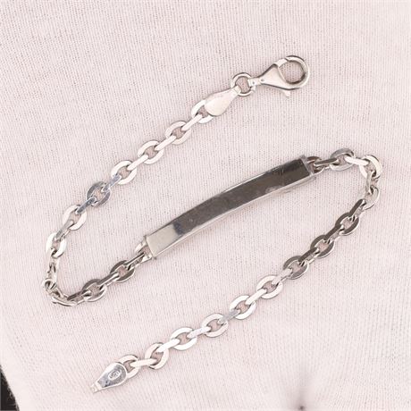 Schildarmband Anker, Silber 925 - ID: 3260-JWG