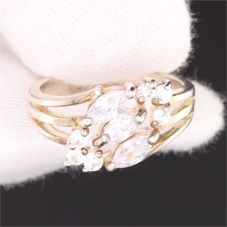 Ring Zirkonia, Silber 925, Weite 54 - ID: 716-JWG