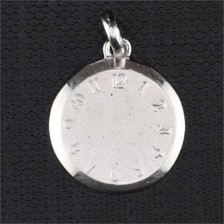 Anhänger 12 MM, Silber 925 - ID: 3297-JWG