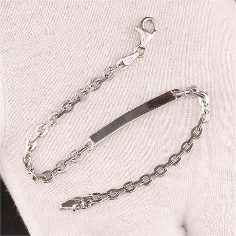 Schildarmband Anker, Silber 925 - ID: 3259-JWG