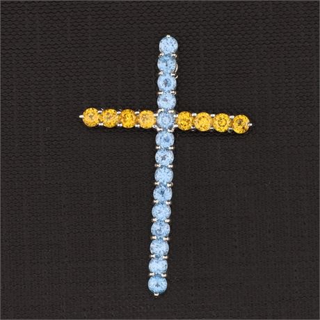 Anhänger Kreuz, Silber 925 - ID: 3225-JWG