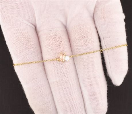 Armband Zirkonia 15-20c, Silber 925 - ID: 5054-JWG
