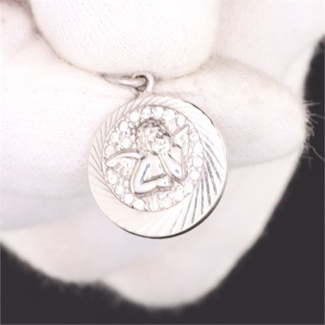 Anhänger Schutzengerl, Silber 925 - ID: 977-JWG