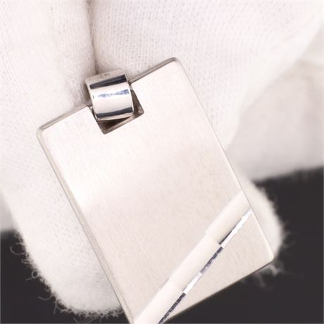 Gravurplatte, Silber 925 - ID: 1254-JWG