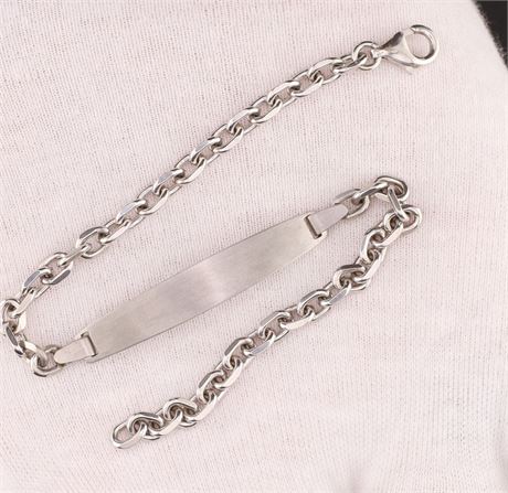Armband Anker Gravur 21, Silber 925 - ID: 3264-JWG