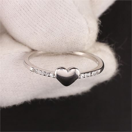 Ring Zirkonia, Silber 925, Weite 54 - ID: 3608-JWG