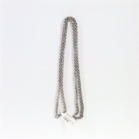 Ankerkette doppelt 55cm, Silber 925 - ID: 358-JWG