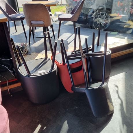 Posten Stühle, 4 Stück, defekt - ID: 13-PPA