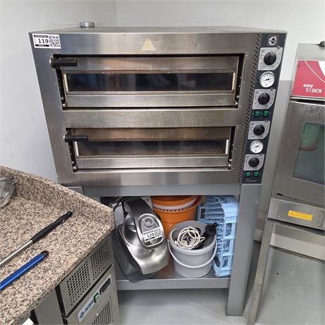 Cuppone Tiziano TZ435/2M-C5-CP Pizzaofen, zweitürig - ID: 119-PPA