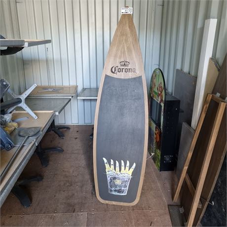 Corona Aufsteller mit dreiteiliger Tafel, ca. 183 cm hoch - ID: 41-PPA