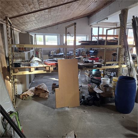 Schwerlastregal mit 18 Palettenplätzen - ID: 534-REB