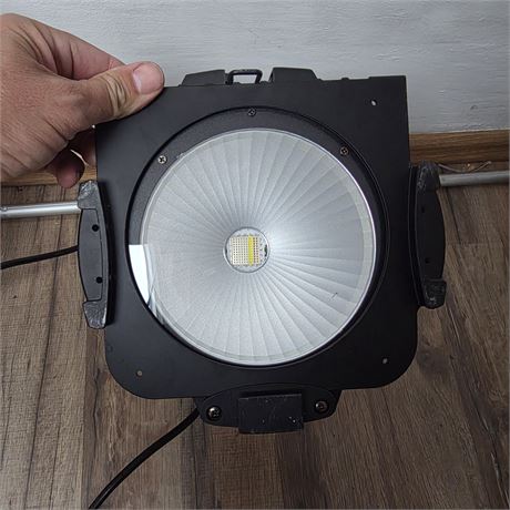 LED-Bühnenstrahler mit DMX-512, schwarz - ID: 48-RTS