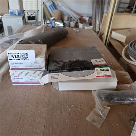 Posten Schleifmittel Bosch + Festool, Schleifblätter/-scheiben - ID: 518-REB